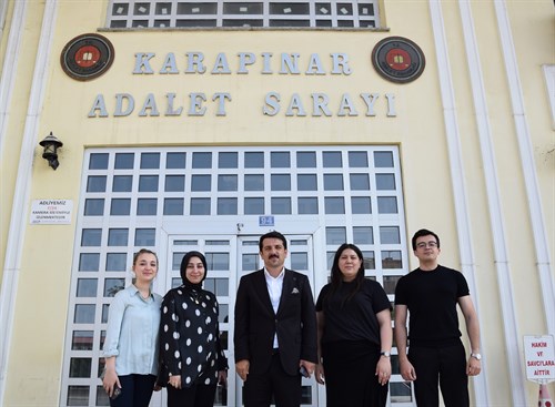 Kaymakamımız Şenol ÖZTÜRK'ten İlçemiz Hâkimlerine Ziyaret