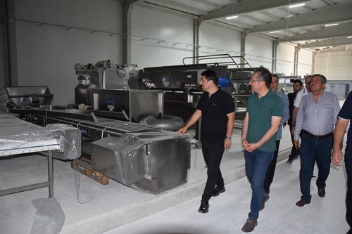 Kaymakamımız Şenol ÖZTÜRK, Organize Sanayi Bölgesi’nde Yatırım Hamlelerini Yerinde İnceledi